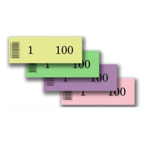 TALONARIO GUARDAROPAS 1-100